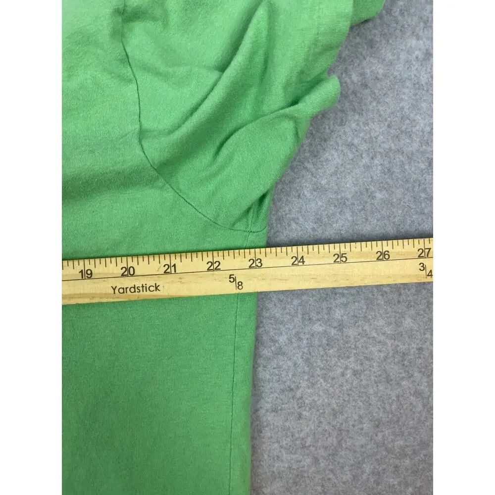 Polo Ralph Lauren Shirt Men's L Lime Green Short Sleeve Crew Neck Basic Designer